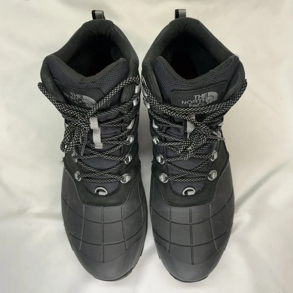 The North Face Snowsquall Mid Boots Mens US 13 Black Waterproof Winter HydroSeal